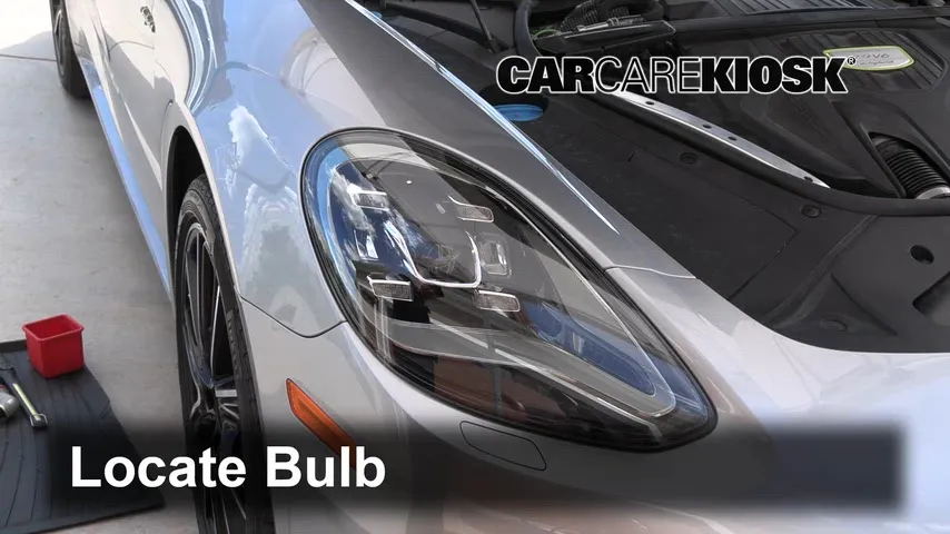 2018 Porsche Panamera 4 E-Hybrid 2.9L V6 Turbo Éclairage Feu de jour (remplacer l'ampoule)